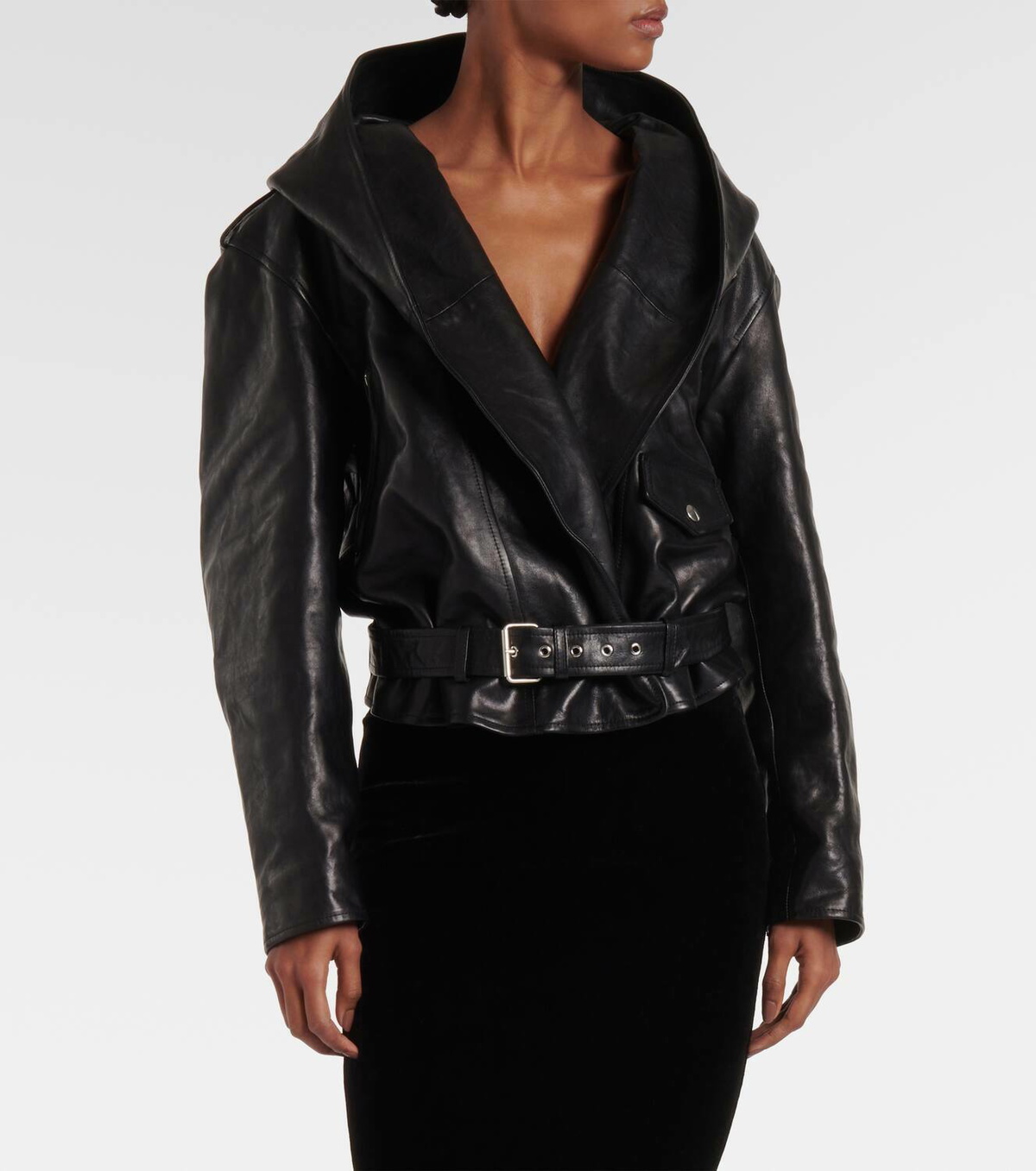 Alaïa Biker leather jacket