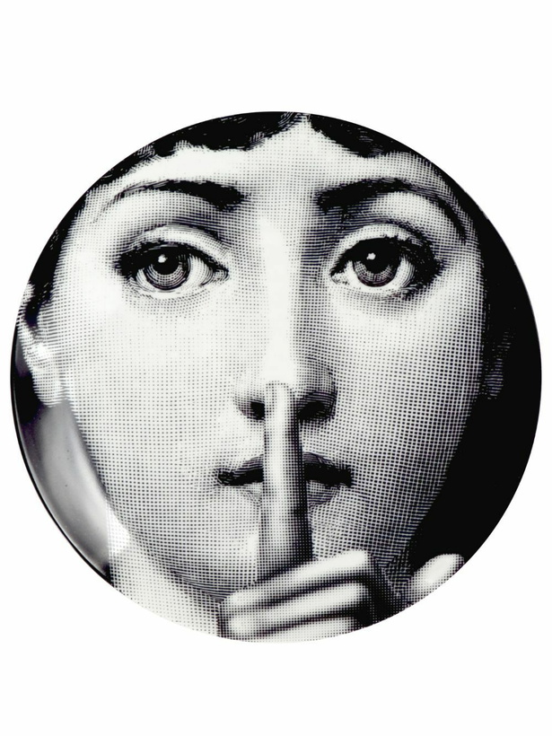 Photo: Fornasetti Silenzio Plate