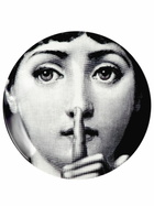 Fornasetti Silenzio Plate