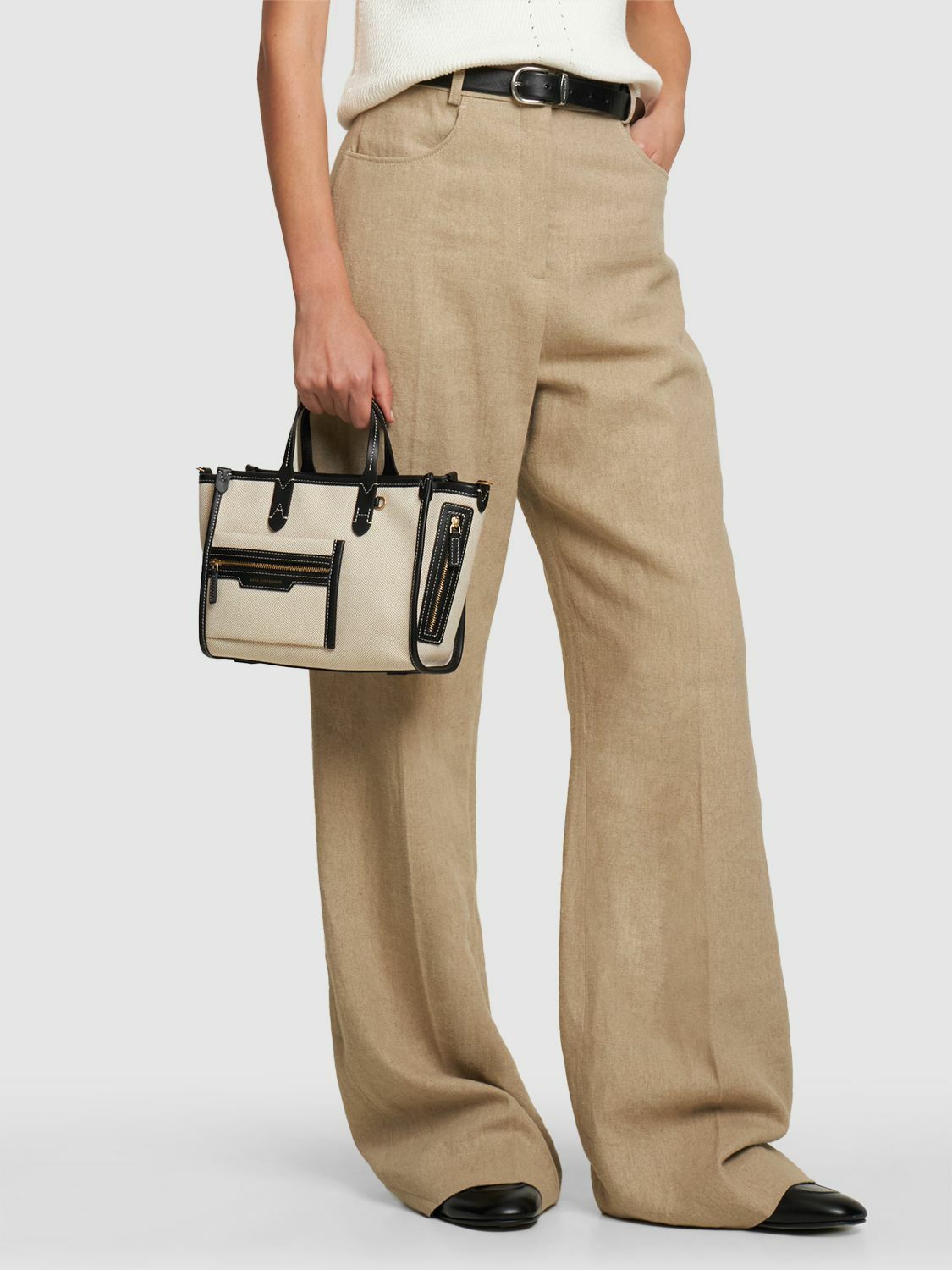 ANYA HINDMARCH - Xs Pocket Canvas Tote Bag Anya Hindmarch