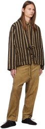 UMA WANG Brown Jester Jacket