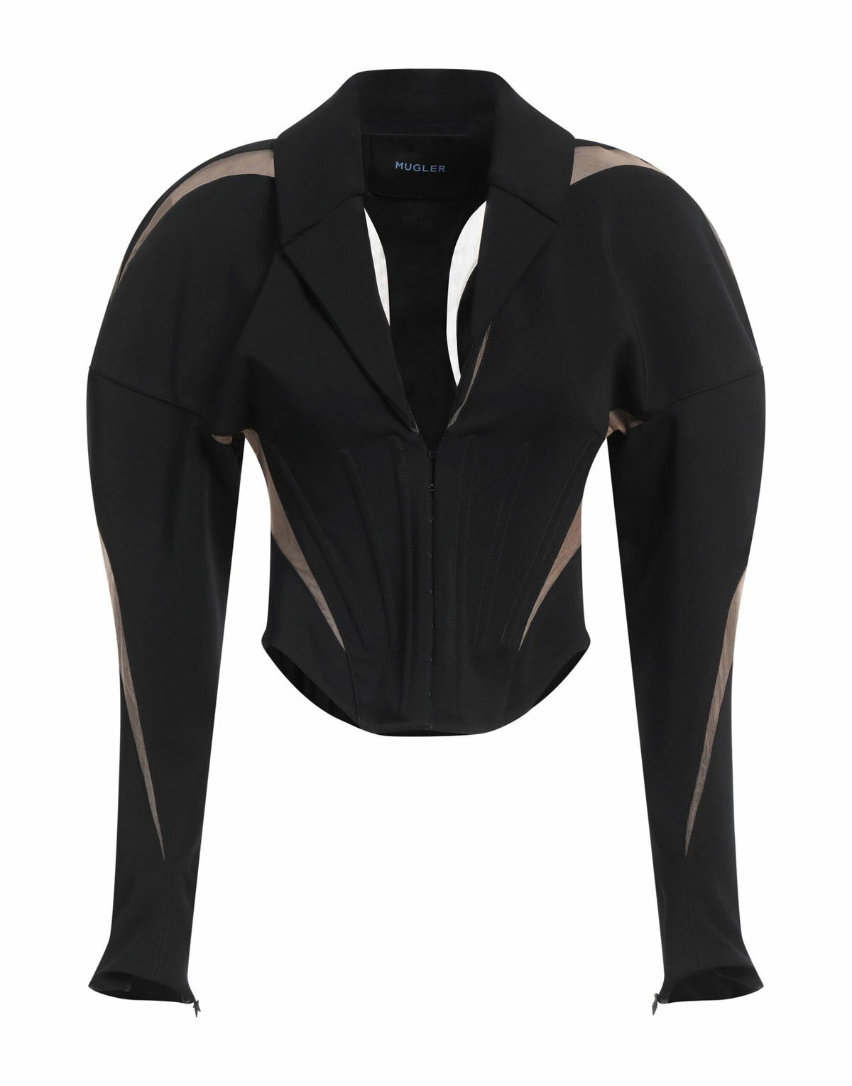 Mugler Womens Jacket in Black