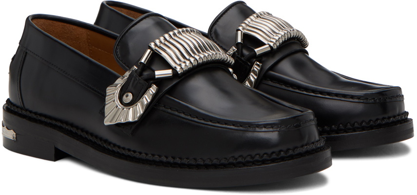 Toga Pulla SSENSE Exclusive Black Loafers Toga Pulla