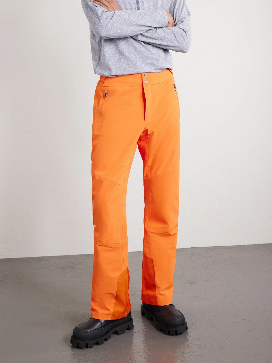 Kjus - Formula Straight-Leg Padded Ski Pants - Orange