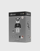 MEDICOM BEARBRICK 100% 400% MLB X PEANUTS SNOOPY WHITE SOX black/white Mens Collectibles & Toy