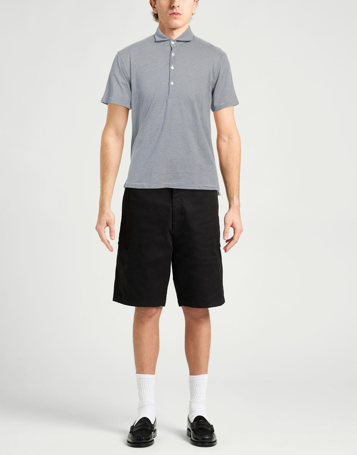 Boglioli Mens Polo shirt Midnight in Blue