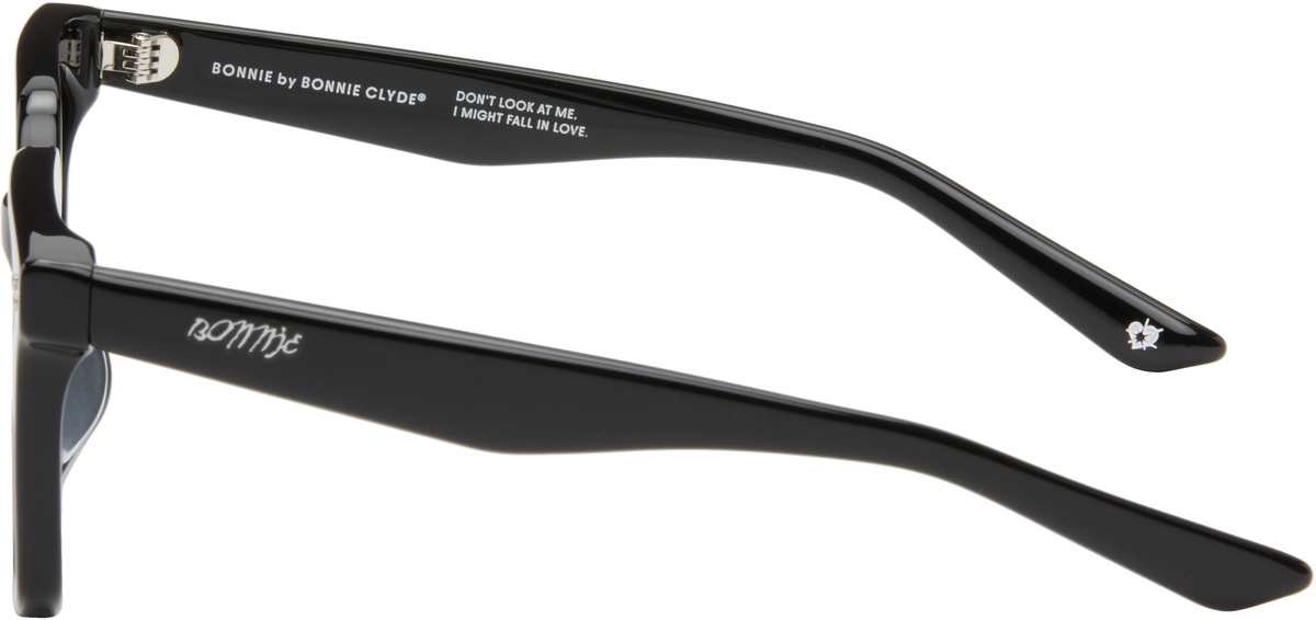 BONNIE CLYDE Black Mercutio Sunglasses