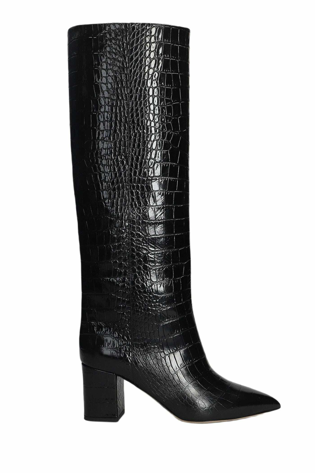 Paris Texas Anja Boot 70 High Heels Boots In Black Leather