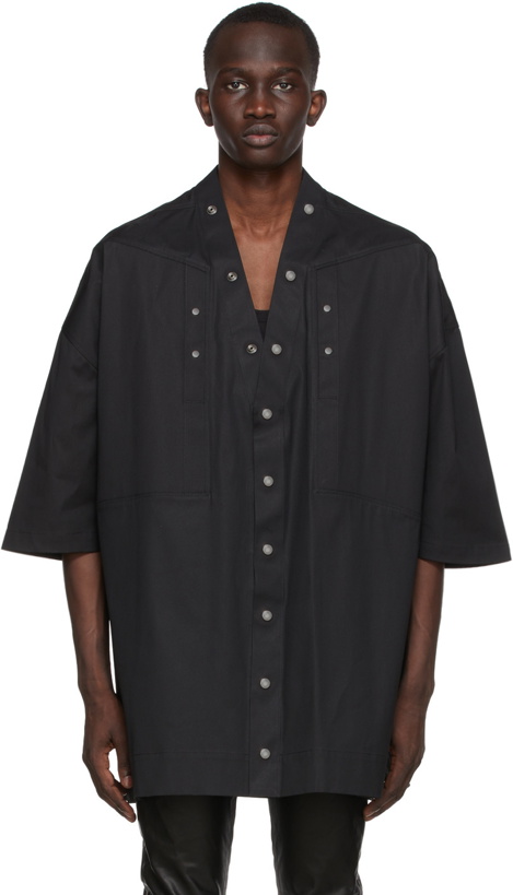 Photo: Rick Owens Black Faun Shirt