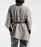 Max Mara Virgin wool cape