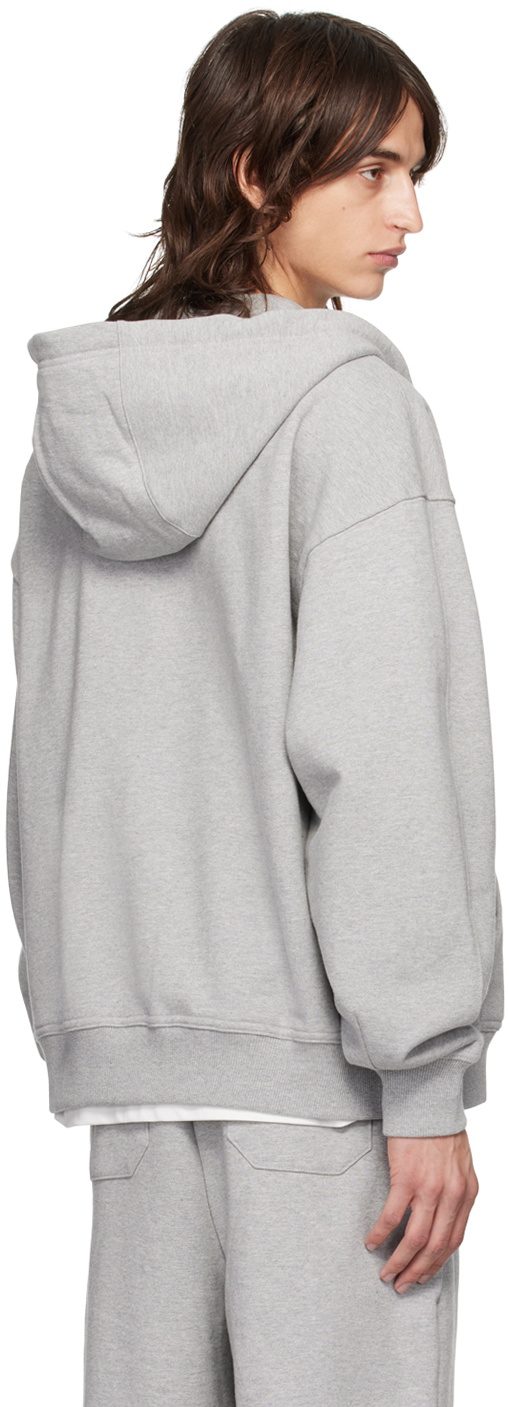 ADER error Gray TRS Tag Hoodie ADER error