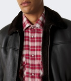 Eleventy Plaid cotton shirt