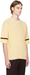 Jil Sander Yellow Stripe T-Shirt