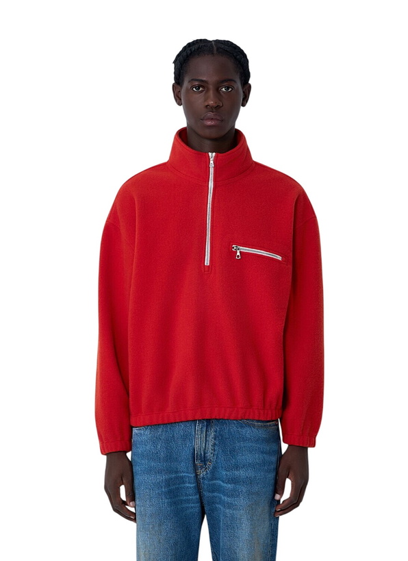 Photo: RIER Zip-Up Fleece Sweatshirt