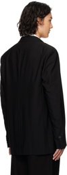 Feng Chen Wang Black Multi Slash Blazer