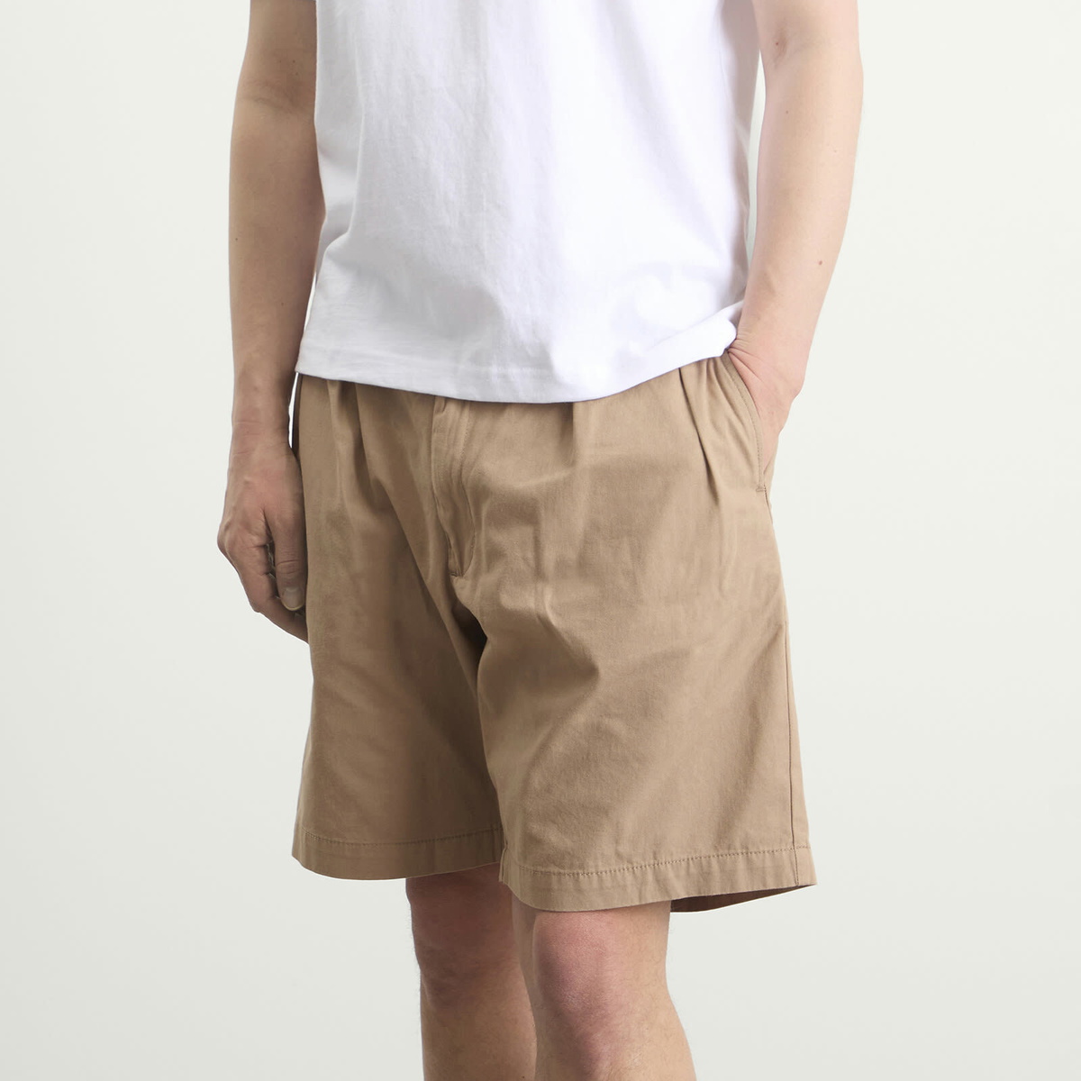 Service Works Men's Twill Part Timer Shorts in Mushroom