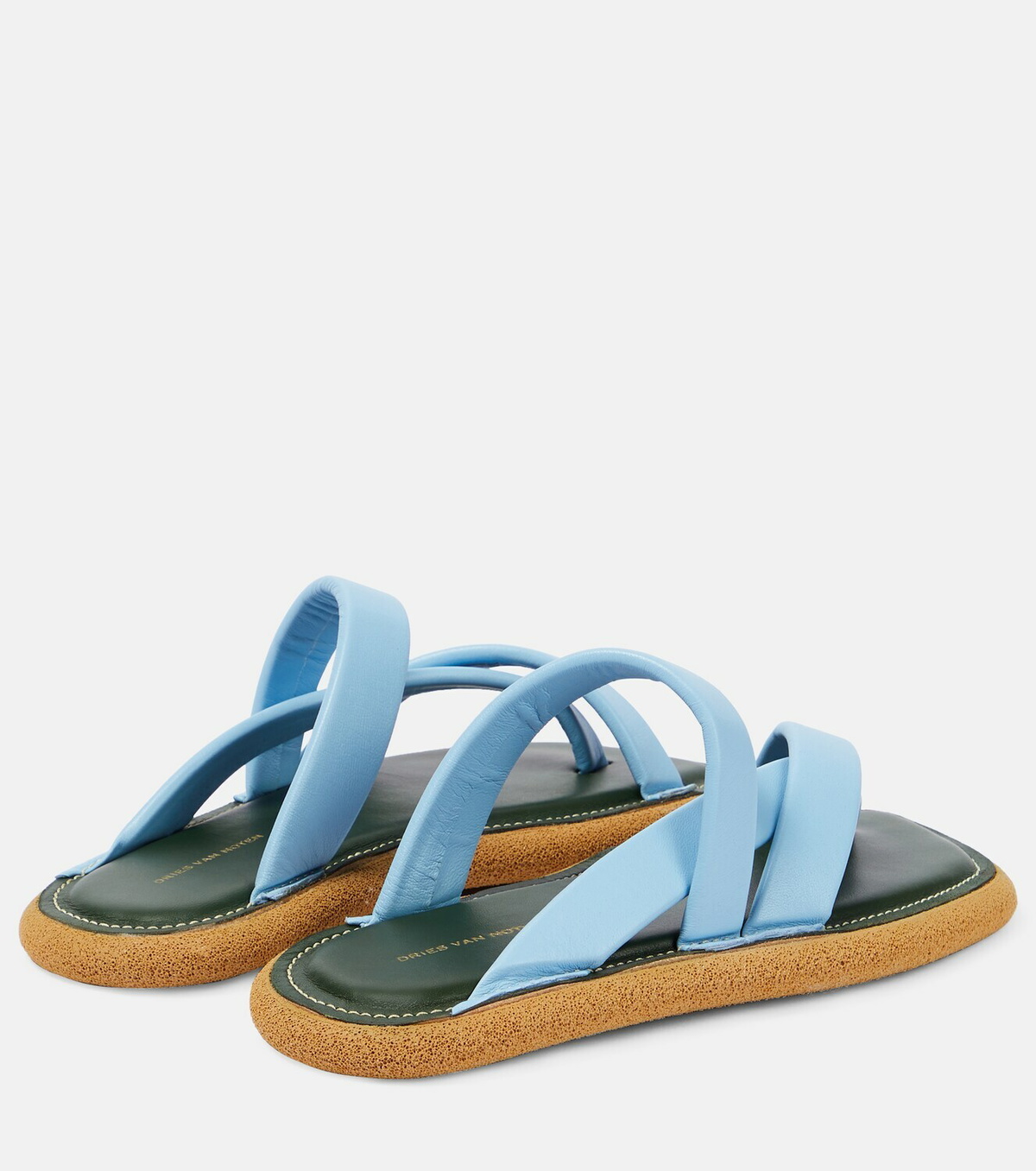 Dries Van Noten - Leather slides