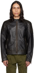 Belstaff Black Legacy Outlaw Leather Jacket