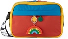 Stella McCartney Kids Multicolor Colorblock Logo Shoulder Bag
