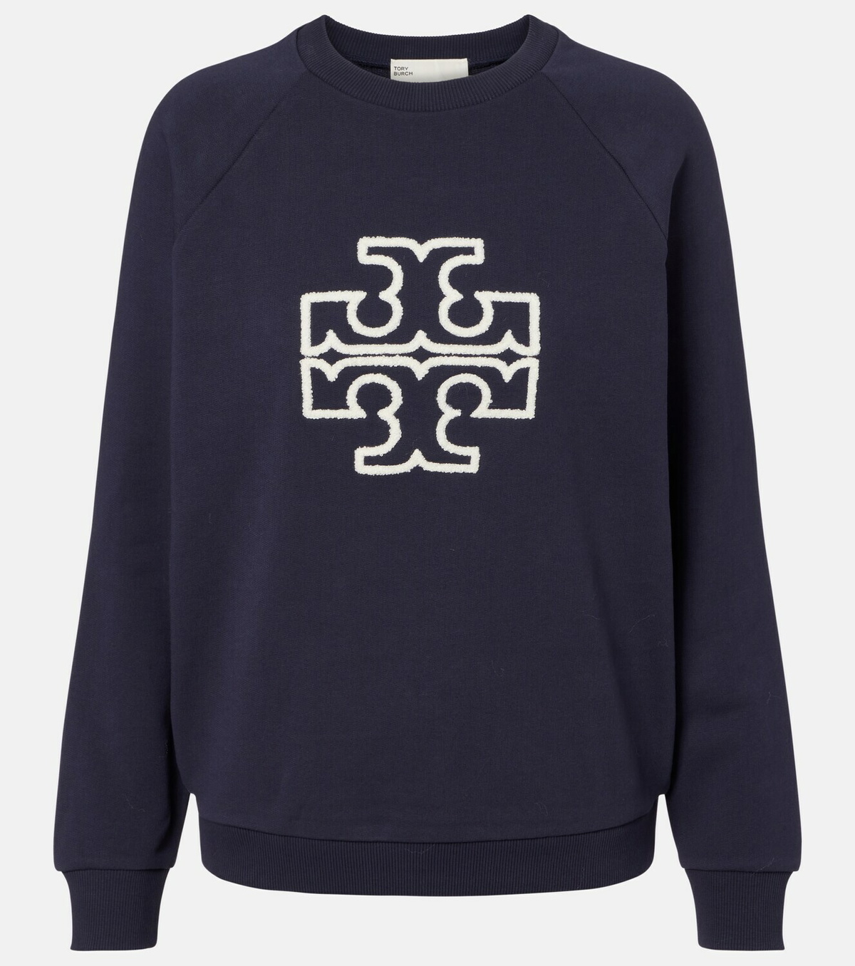 Tory Burch Logo cotton jersey sweatshirt