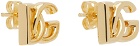 Dolce & Gabbana Gold 'DG' Earrings