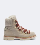 Bogner Andermatt shearling-lined suede ankle boots