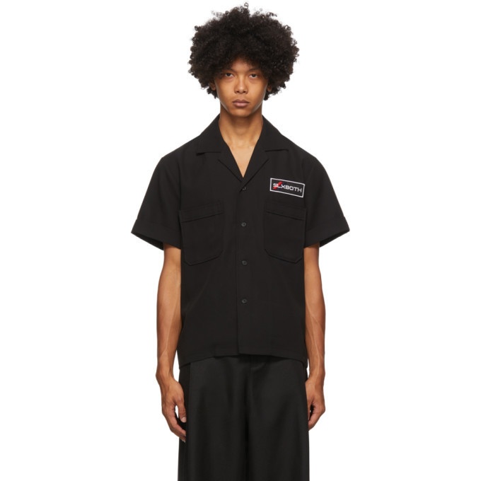 Photo: both Black Second Layer Edition Pocket Button Down Shirt