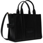 Marc Jacobs Black 'The Leather Medium' Tote