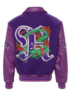 AWAKE NY - Dragon Embroidered Varsity Jacket