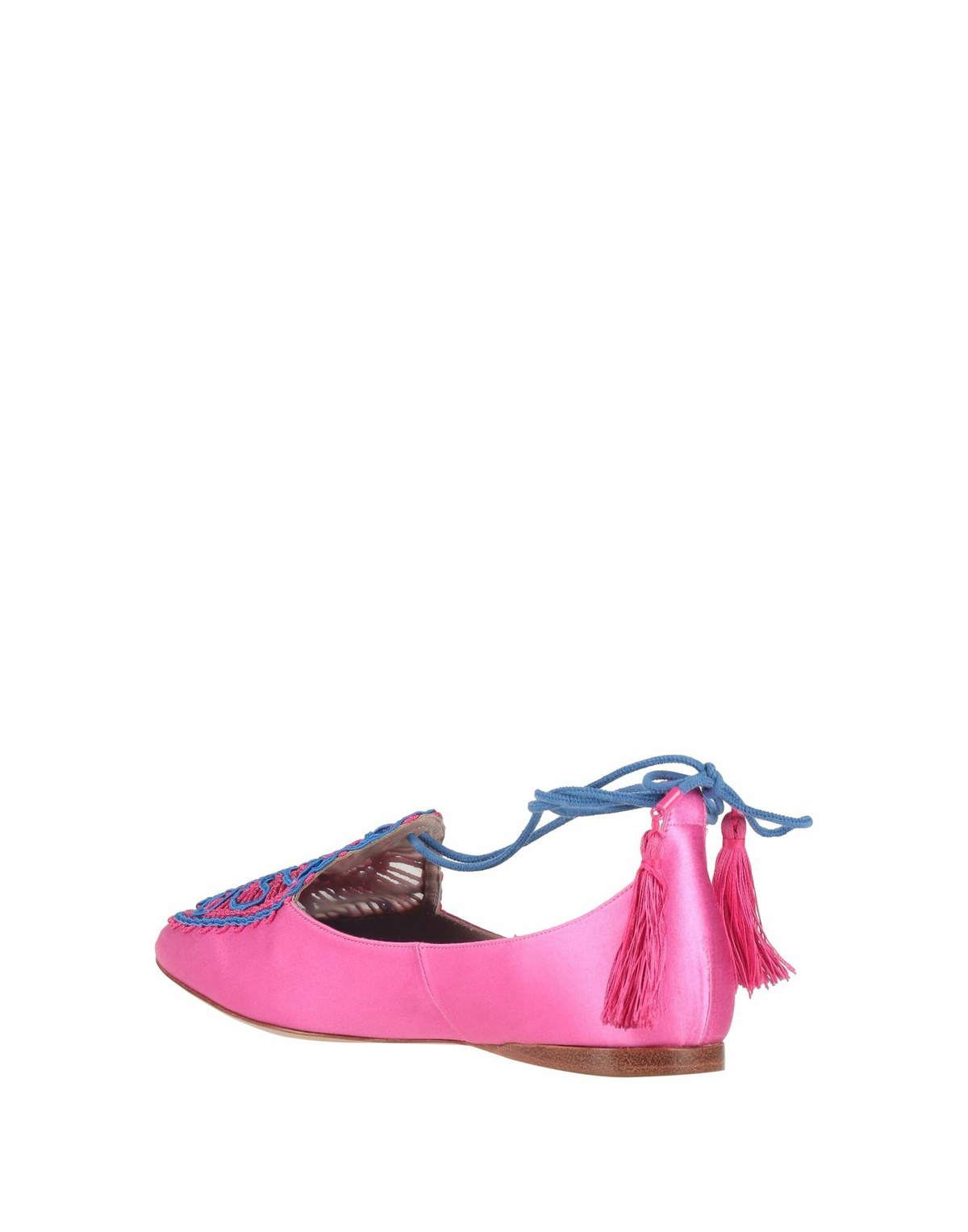 Giorgio Armani Womens Ballet flats Fuchsia