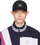 Sergio Tacchini Black Tennis Cap