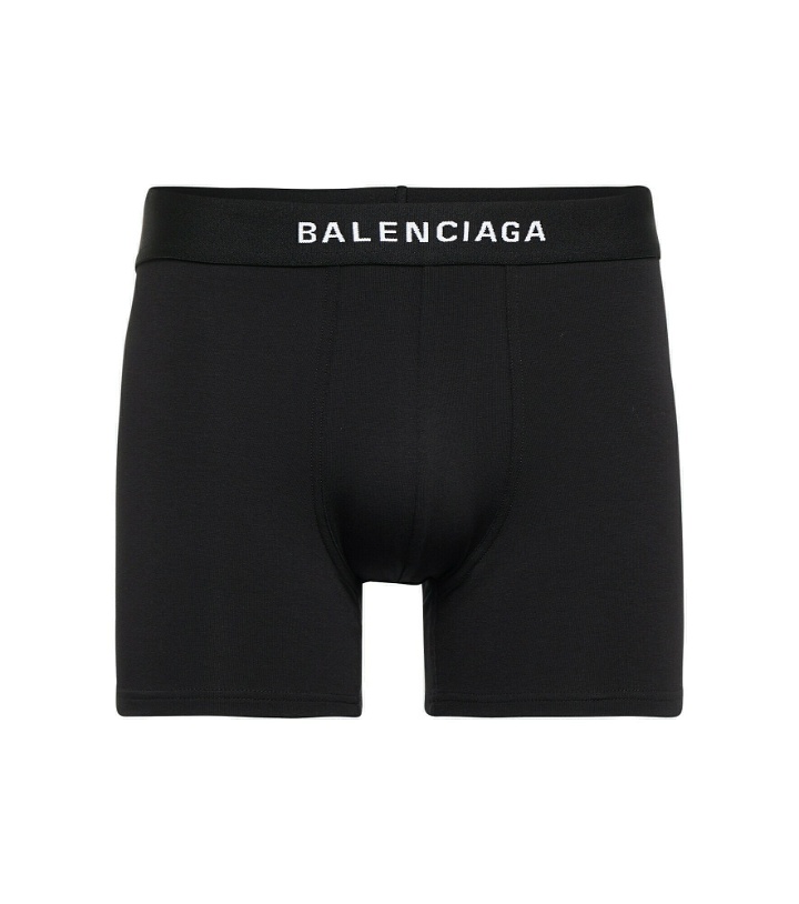 Photo: Balenciaga - Logo boxer briefs