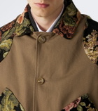 Simone Rocha Floral patchwork cotton jacket