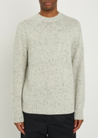 Les Deux Gary Fleck Wool-blend Jumper Light Grey