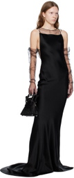 Maison Margiela Black Sheer Gloves