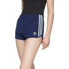 adidas Originals Blue 3-Stripe Shorts