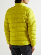 OSTRYA - Quilted Ripstop Down Jacket - Yellow