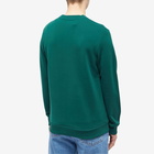 A.P.C. Men's Madame Logo Crew Sweat in Dark Green