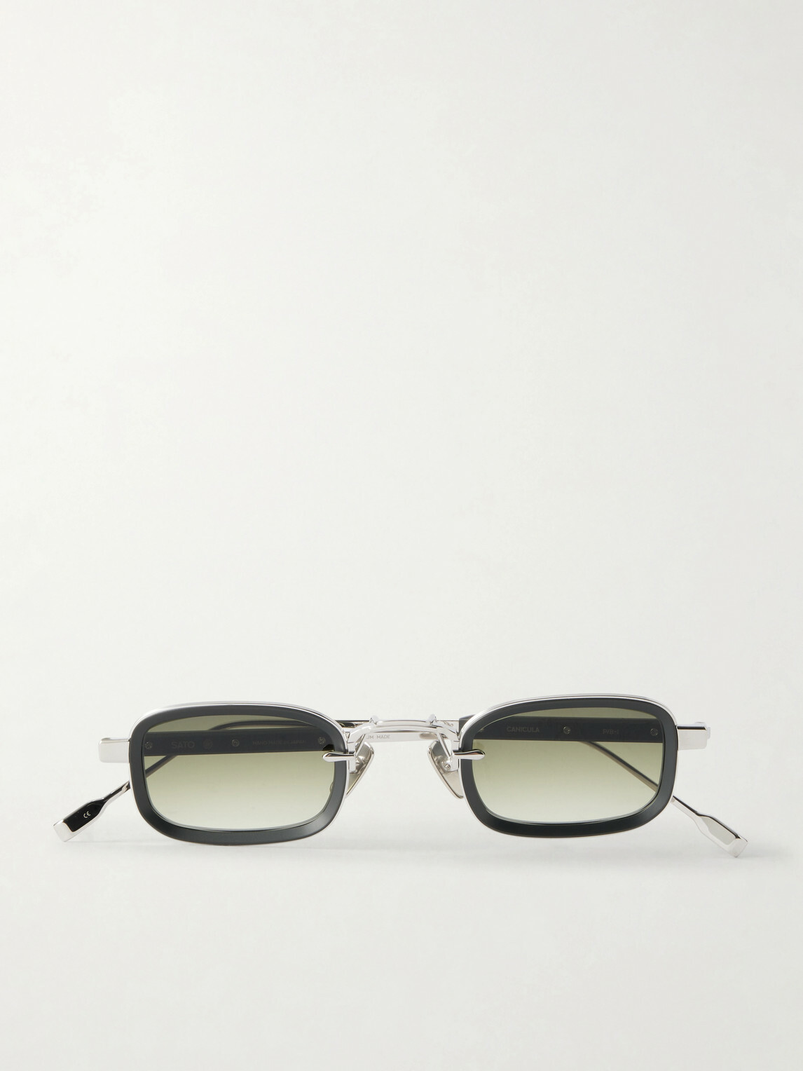 Sato - Canicula Square-Frame Titanium Sunglasses