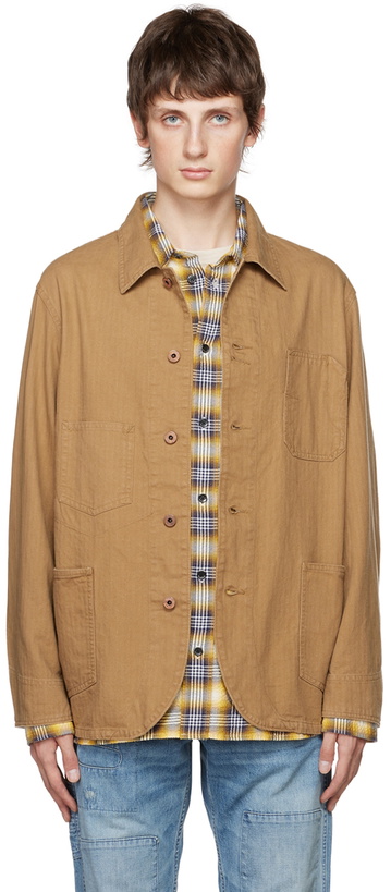 Photo: RRL Brown Chore Jacket