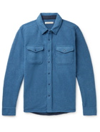 Outerknown - Fogbank Recycled Fleece Overshirt - Blue