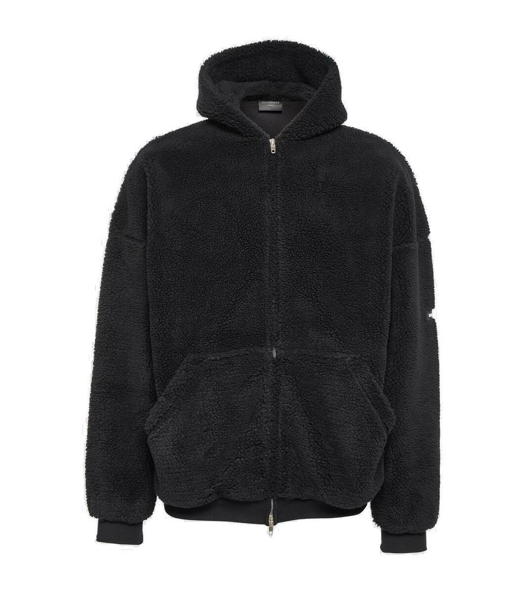 Balenciaga Oversized fleece hoodie Balenciaga