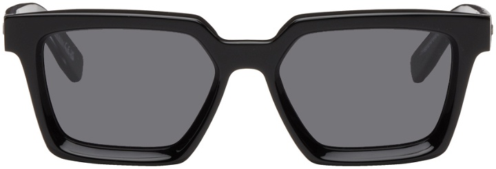 Photo: ZEGNA Black Square Sunglasses