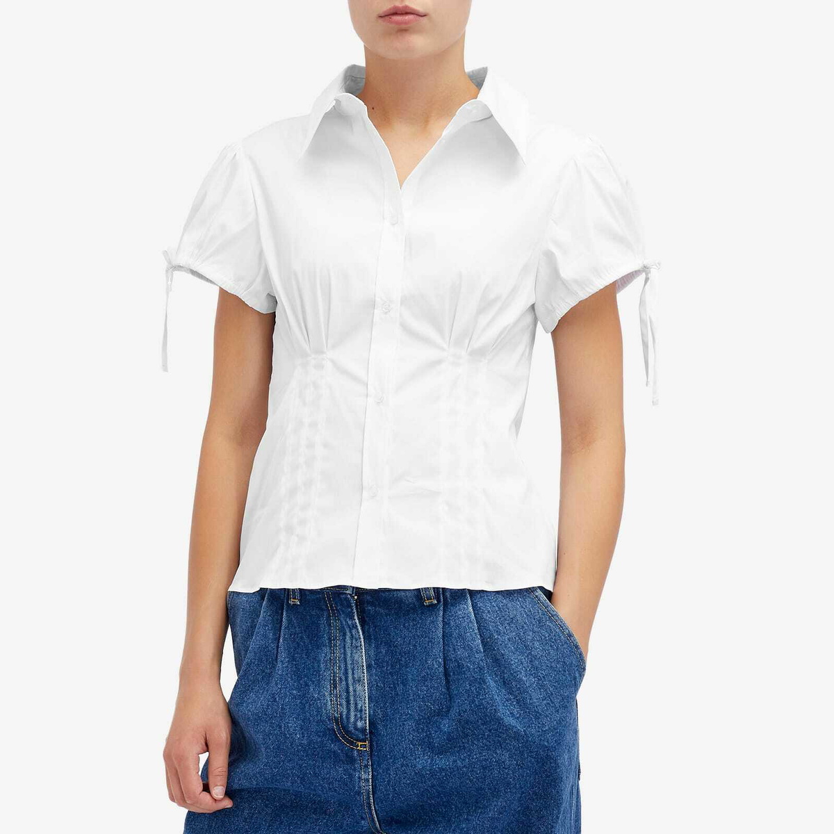 Saks Potts Women's Mimi Shirt in White