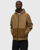 Parlez Fasten Hood Jacket Brown Windbreaker