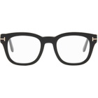 TOM FORD Black Blue Block Soft Square Blue Light Optical Glasses