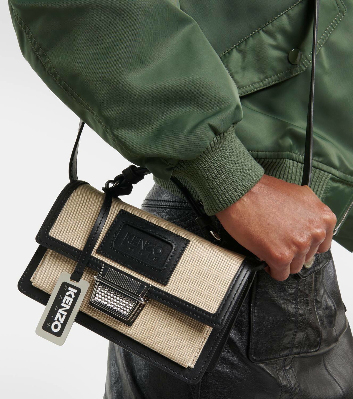 Kenzo Rue Vivienne canvas crossbody bag Kenzo