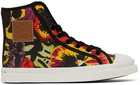 Loewe Multicolor Pansies High Sneakers