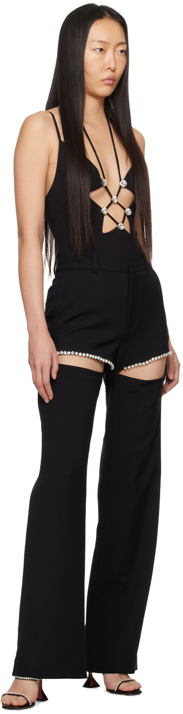AREA Black Star Bodysuit