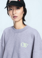 OFF WHITE Embroidered Ow Sweatshirt